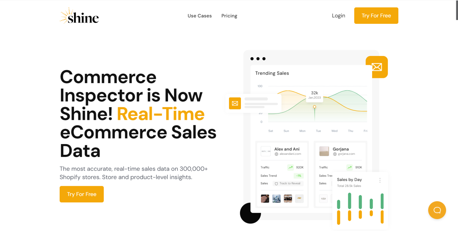 Commerceinspector 网站截图