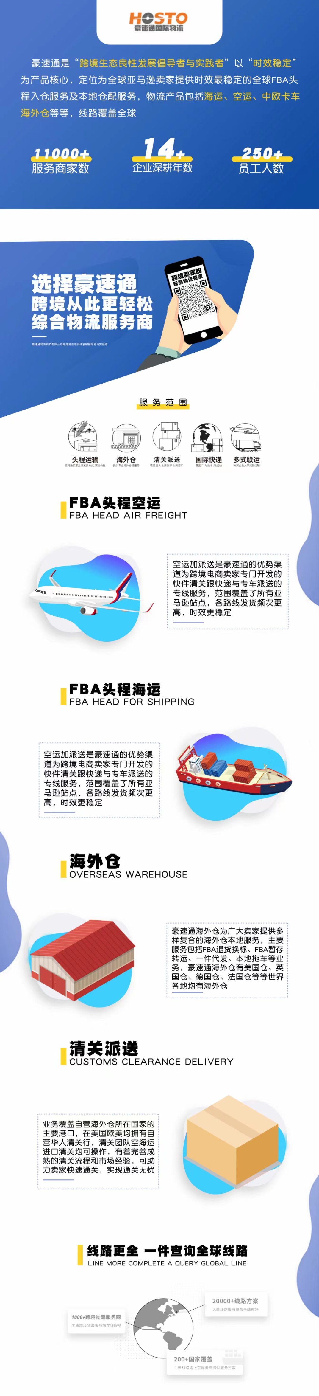 豪速通物流 网站截图