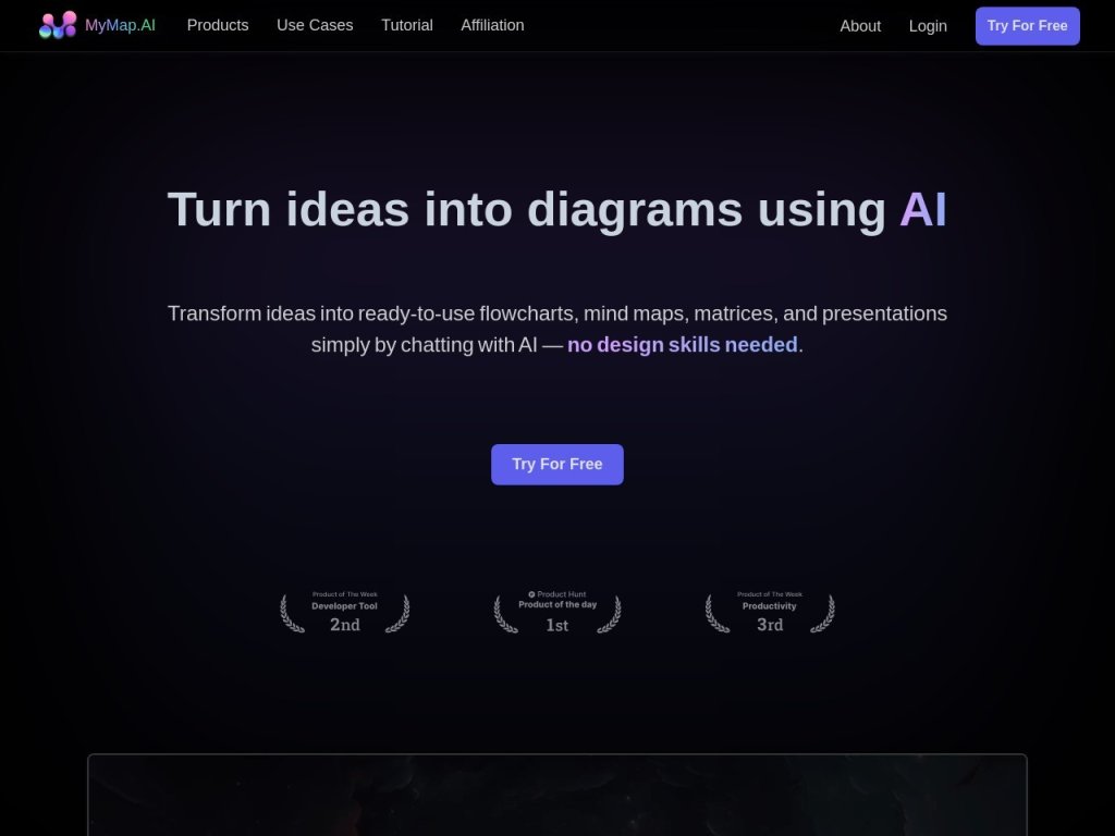 MyMap AI 网站截图