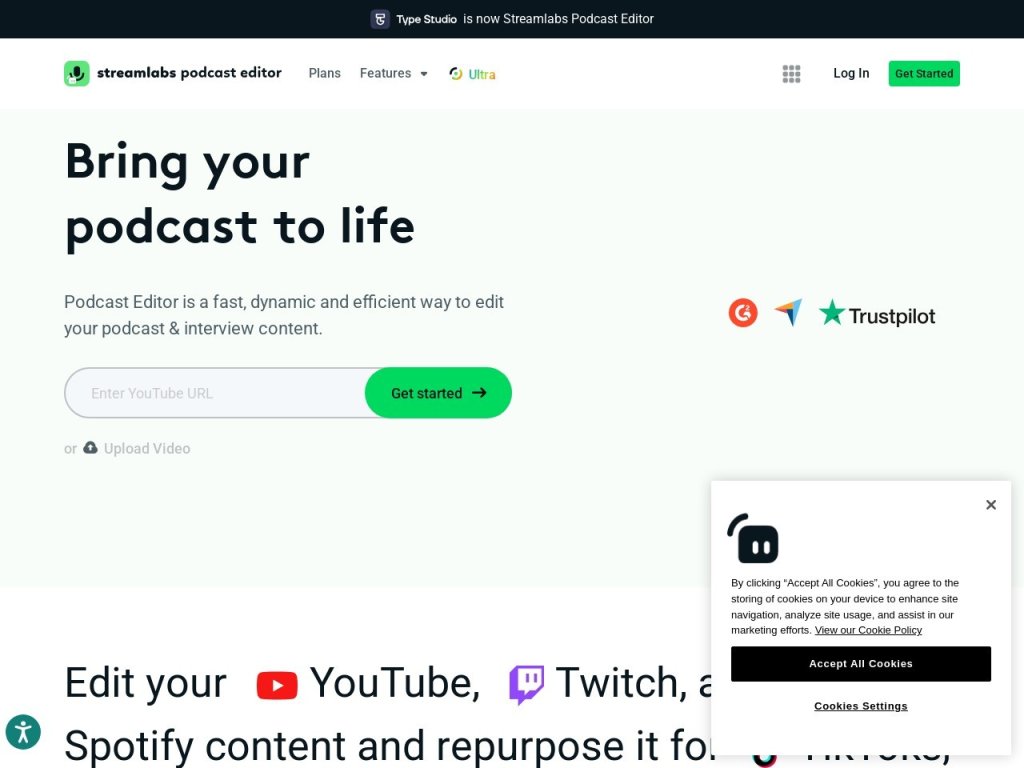 Type Studio 网站截图