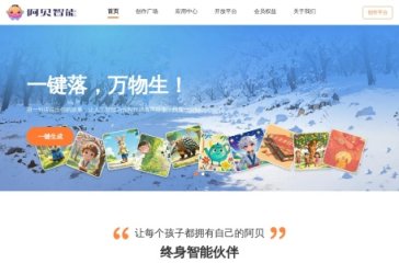 阿贝智能 网站截图