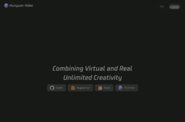 混元文生视频 网站截图