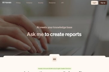 Humata 网站截图