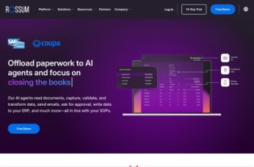 Rossum.ai 网站截图
