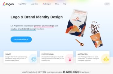 Logoai 网站截图