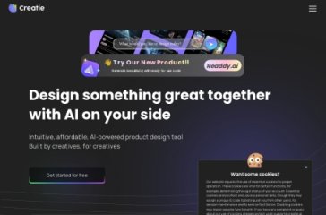 Creatie 网站截图