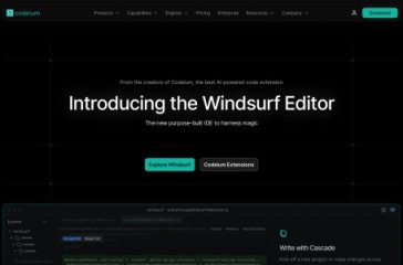 Windsurf 网站截图