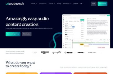 Wondercraft 网站截图