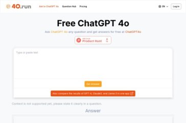 Chatgpt4o.ai 网站截图