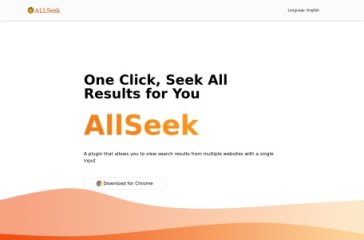 AllSeek 网站截图