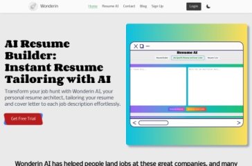 Wonderin AI 网站截图