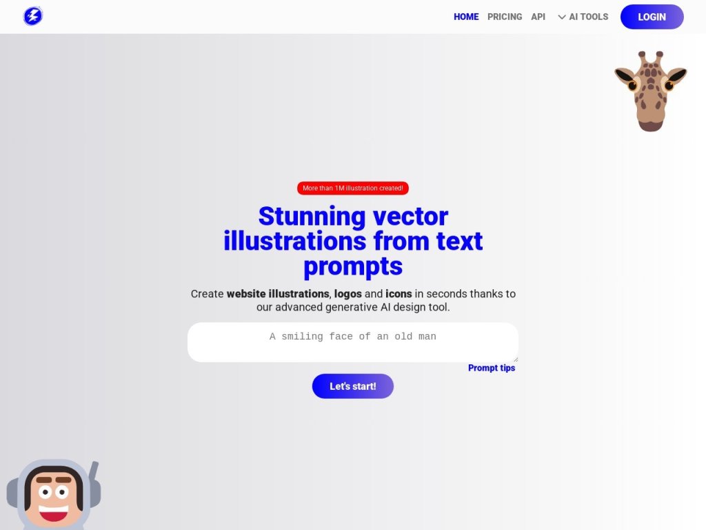 Illustroke 网站截图