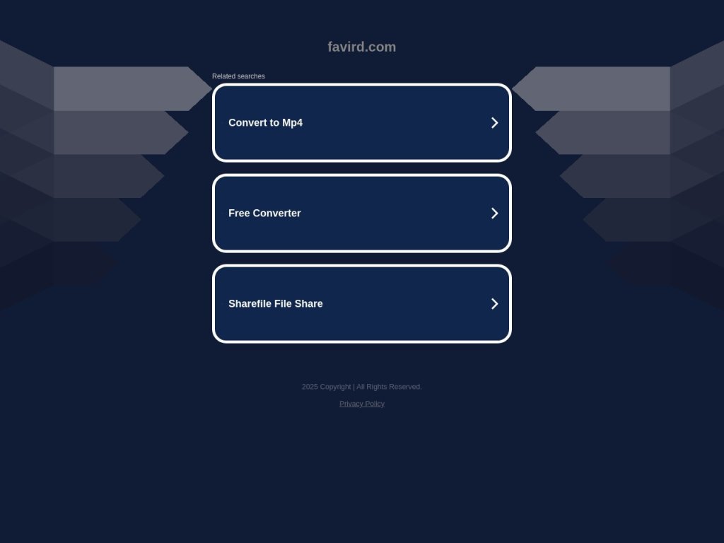 Favird No-Code Tools 网站截图