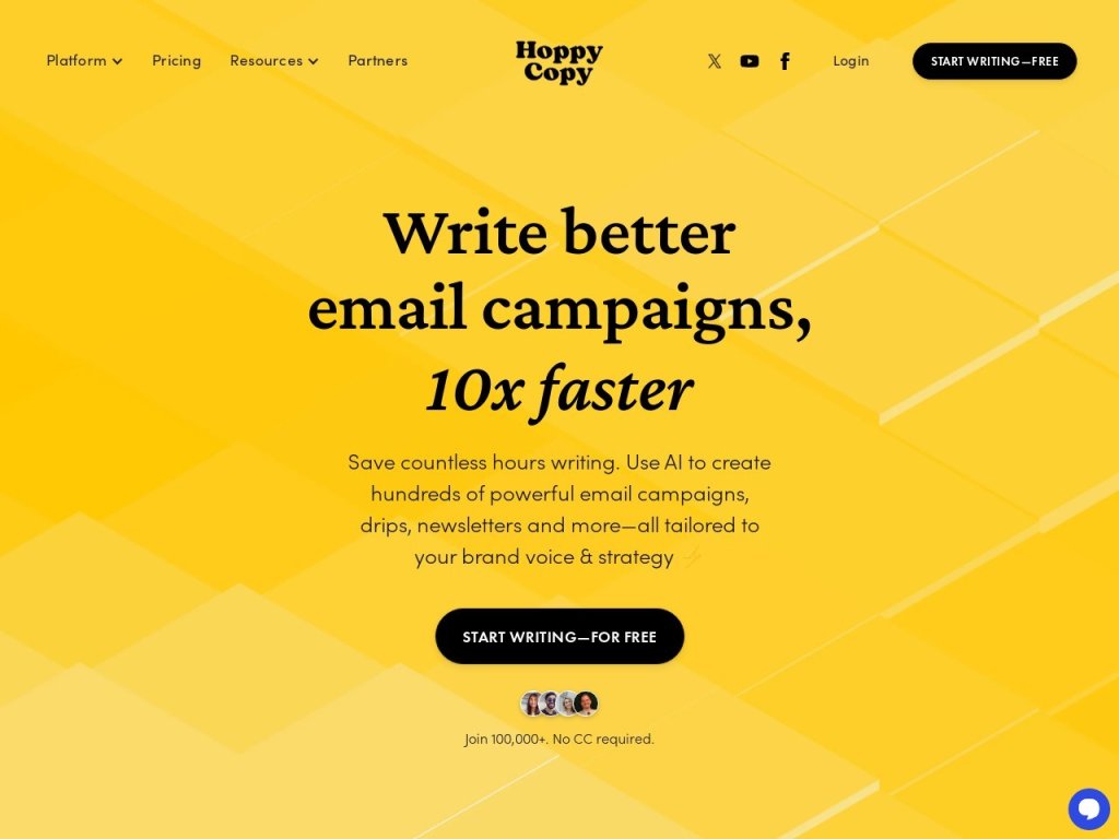 Hoppy Copy 网站截图