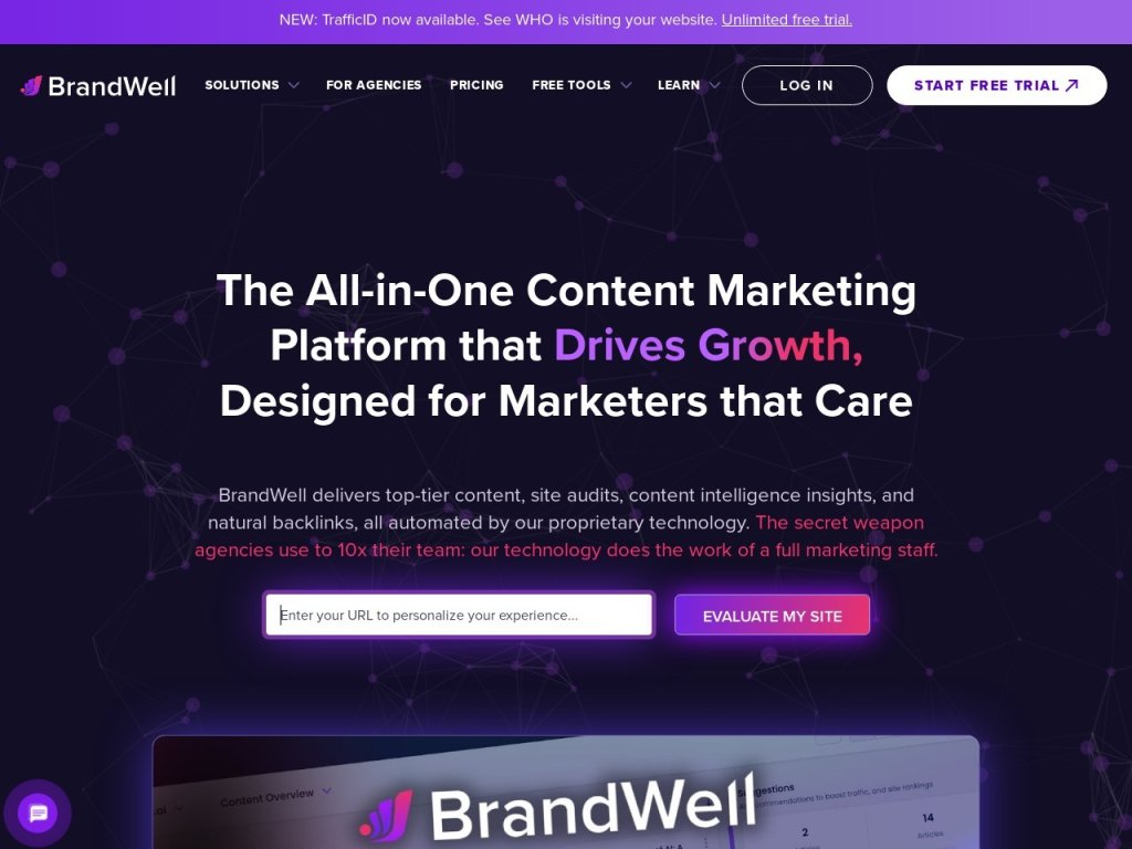 Content at Scale 网站截图