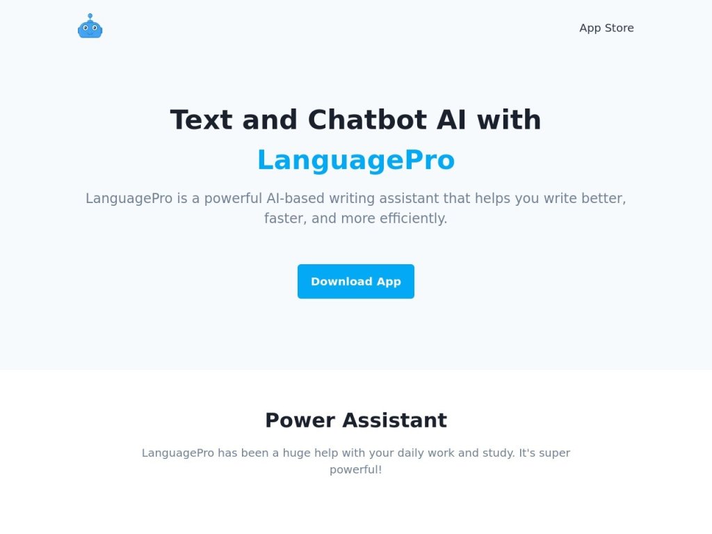 LanguagePro 网站截图