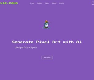 Pixie.haus 网站截图