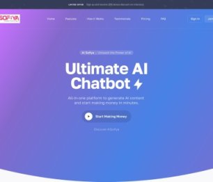 AI Sofiya 网站截图