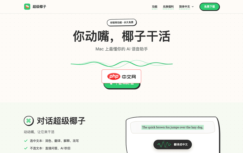 超级椰子 Super Coco 网站截图