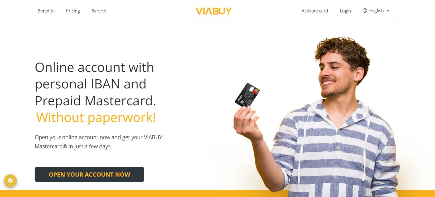 VIABUY 网站截图