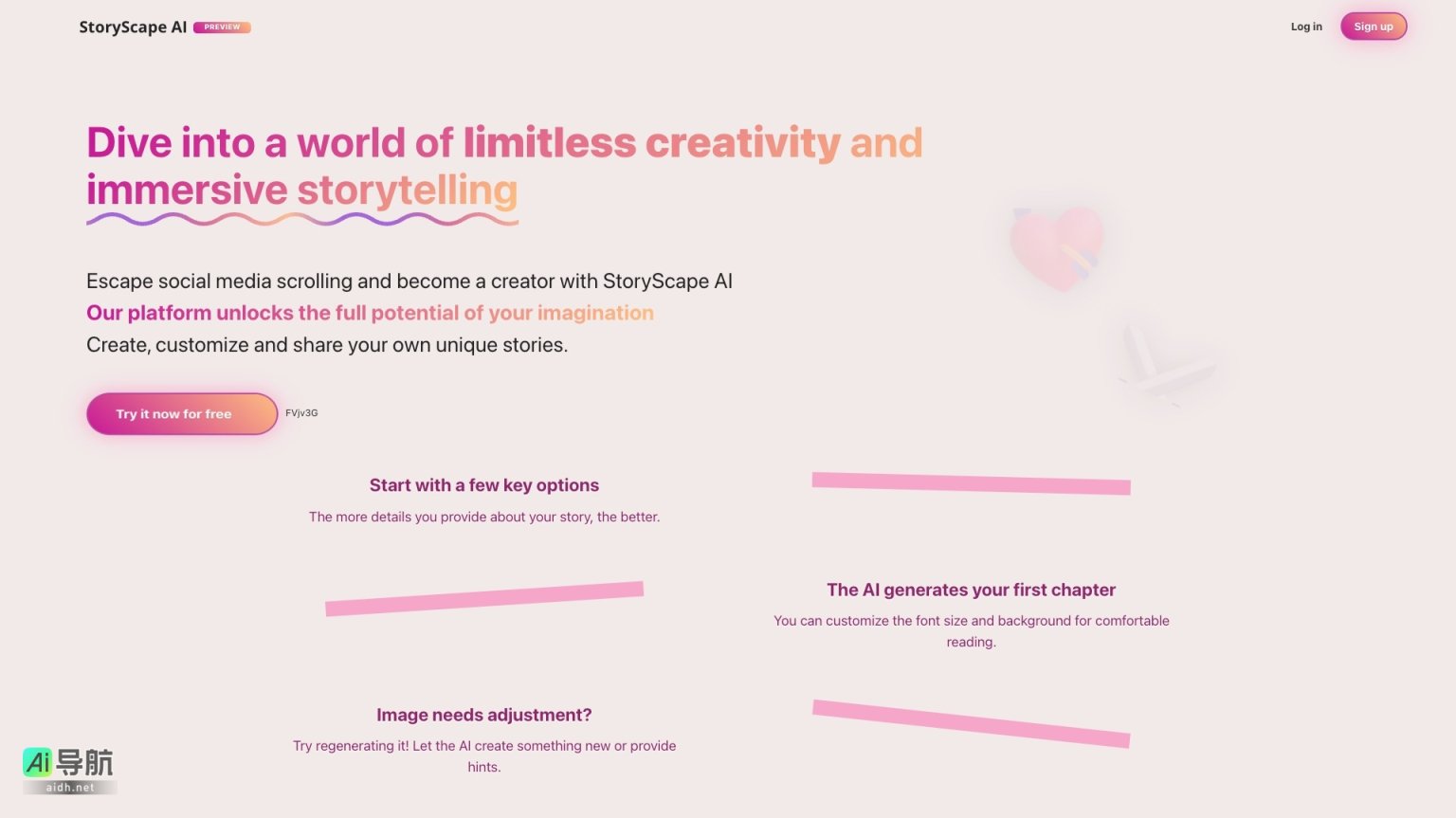 StoryScape AI的封面图