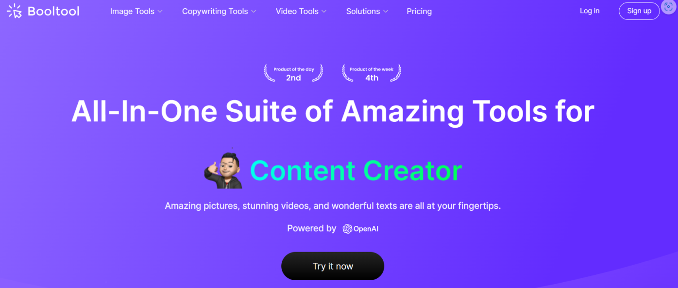 Booltool 网站截图