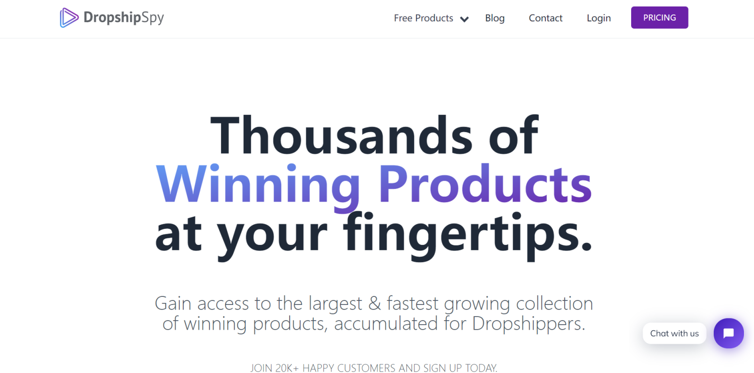 Dropship 网站截图