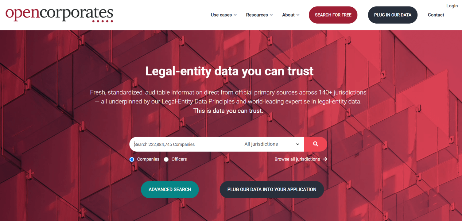 潜在客户查询 网站截图