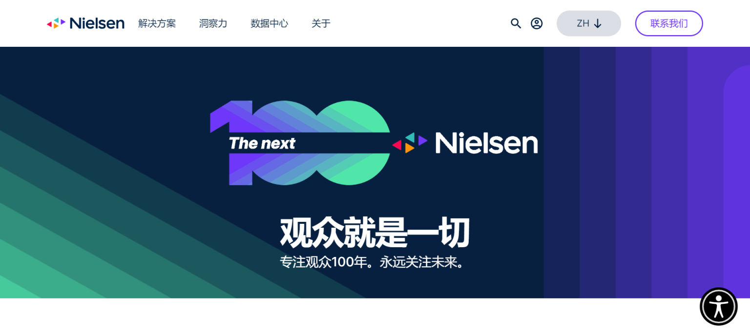 NieLsen 网站截图