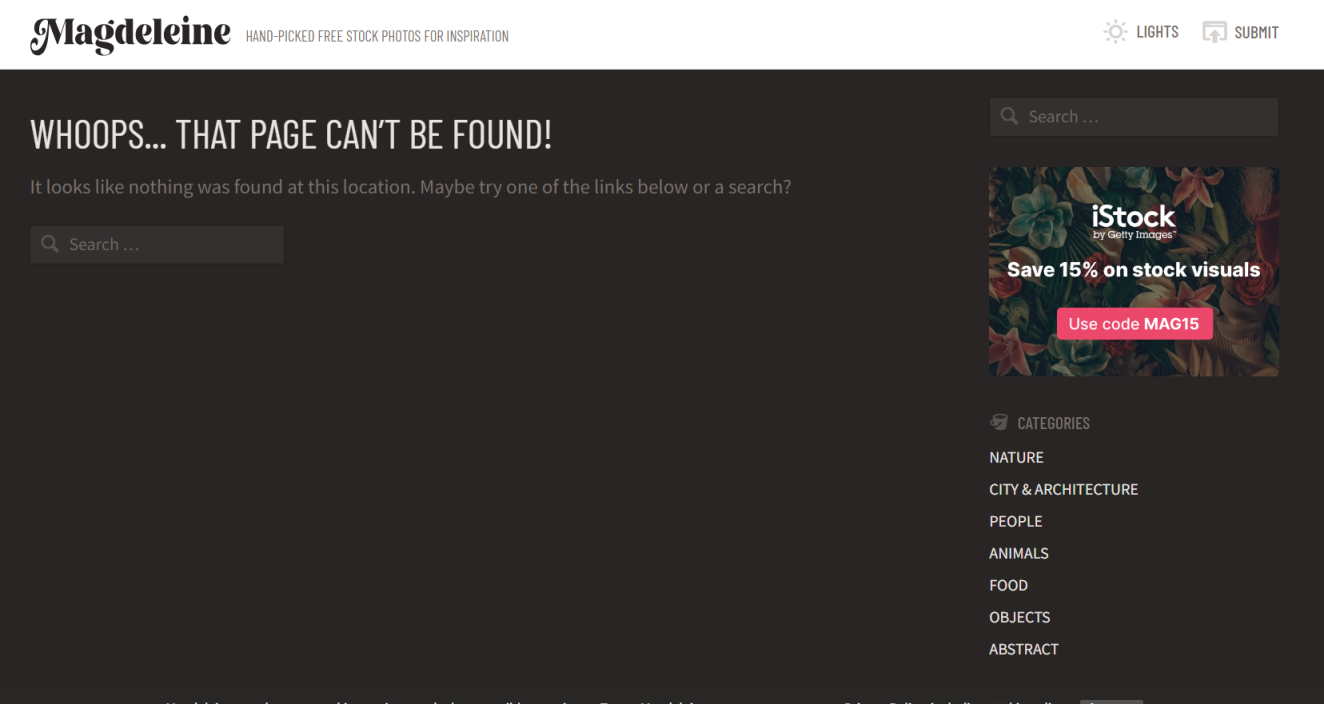 Magdeleine 网站截图