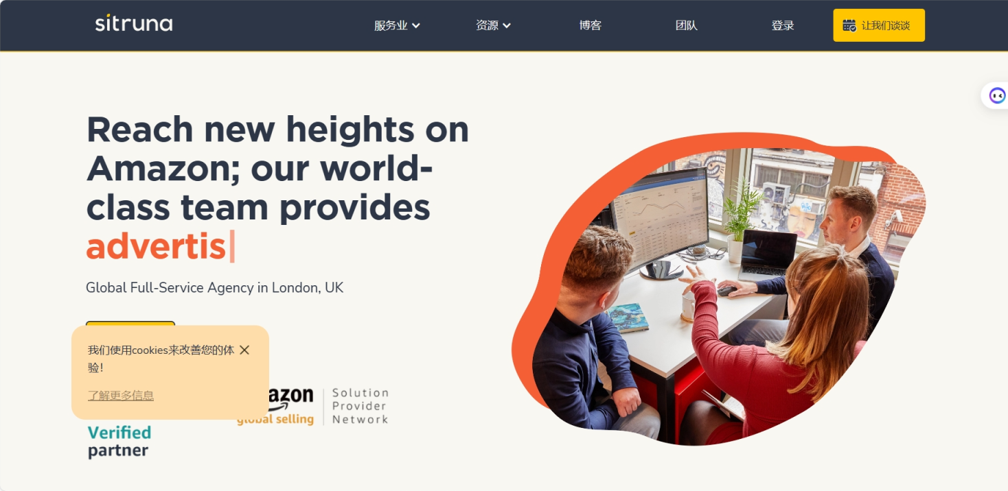 Sitruna 网站截图