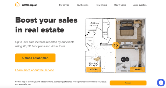 Getfloorplan 网站截图