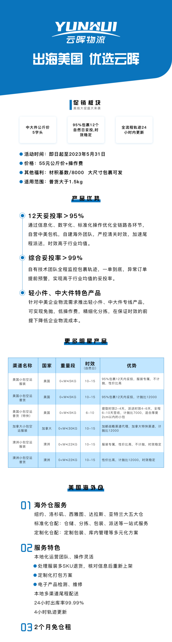 云晖物流 网站截图