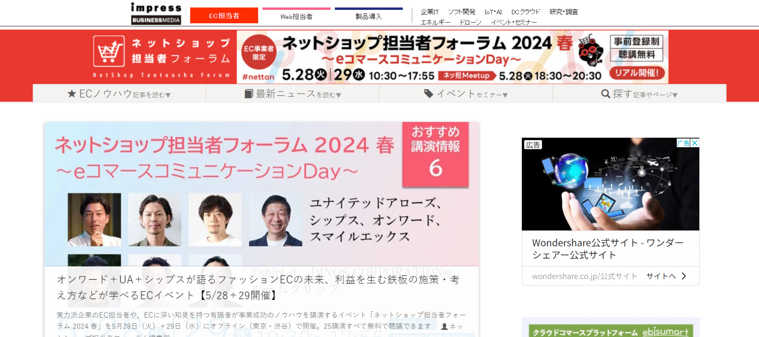 Netshop Tan 网站截图