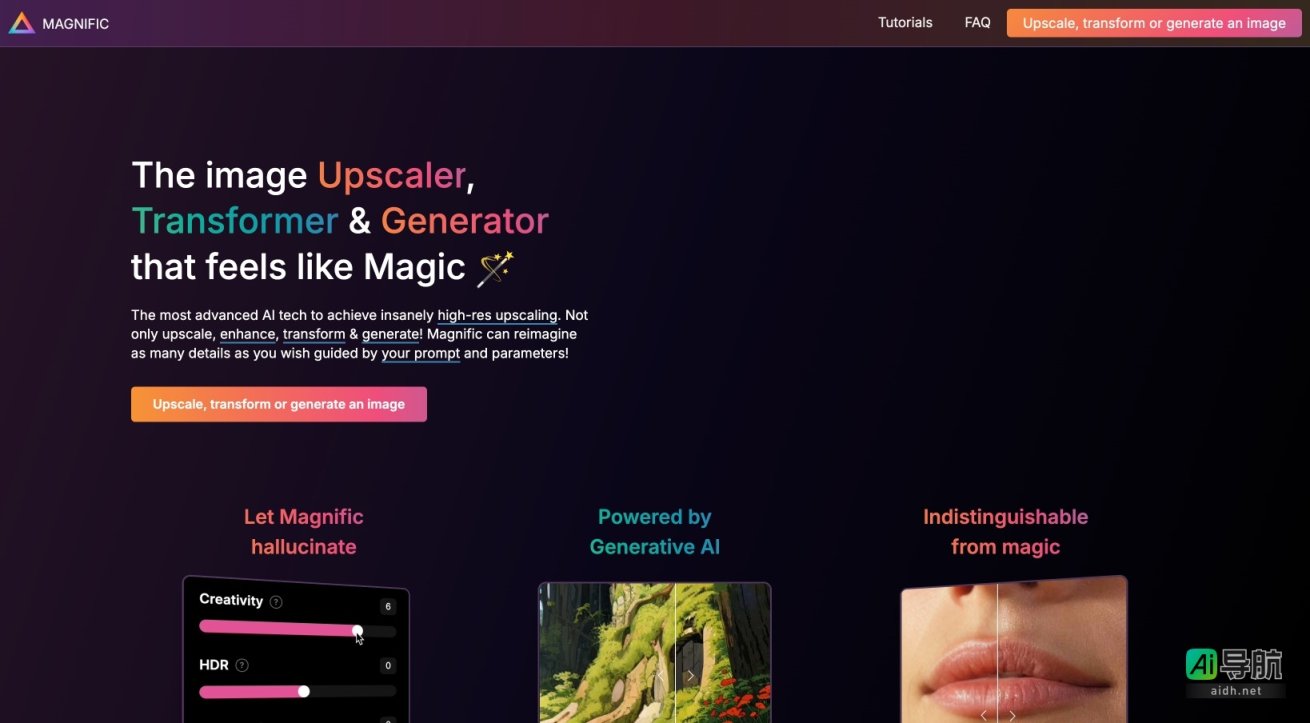 Magnific AI的封面图