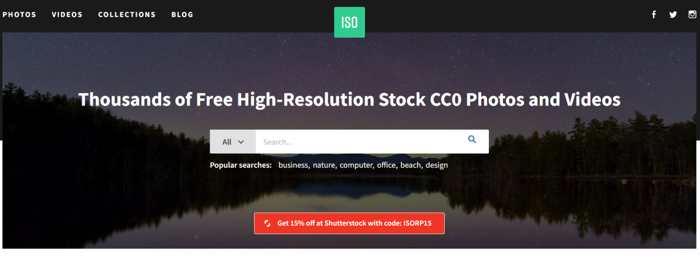 ISO Republic 网站截图