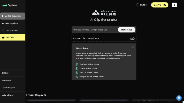 Spikes Studio 网站截图
